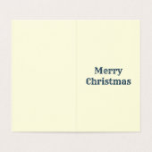 Funny Cat 25 Pack Weihnachtskarten (Innenseite Aufgefaltet)