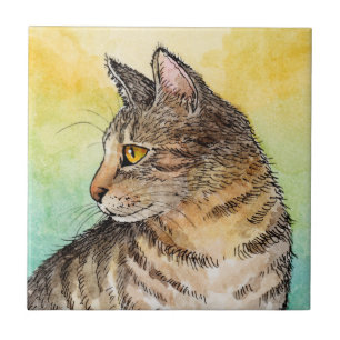 Funny Cat 645 Fliese