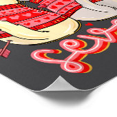 Funny Cat 67 Meme Six Seven Gen Alpha Slang Kids V Poster (Ecke)