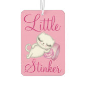 Funny Cat Air Freshener Autolufterfrischer (Rückseite)