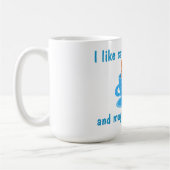 Funny Cat and Coffee Lover Kaffeetasse (Links)