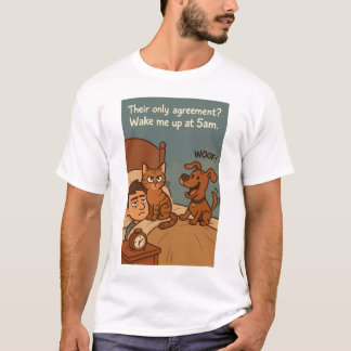 Funny Cat and Dog T - Shirt - Ihr einziger Einvers