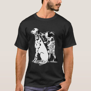 Funny Cat and Hundeshirt Tattoo Artist Cat Zeichne T-Shirt