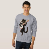 Funny Cat and Mouse  Sweatshirt (Vorne ganz)