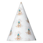 Funny Cat Animals mit Party Partyhütchen (Vorderseite)