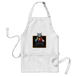 Funny Cat Apron – Astrophe: Unapologetic Destroyer Schürze