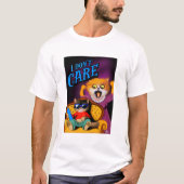 Funny Cat Artwork. T-Shirt (Vorderseite)