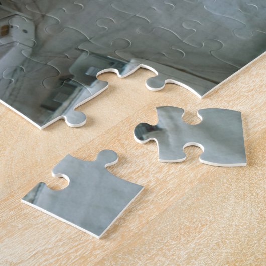 Funny Cat Astronaut im Weltraum Puzzle (Seite)