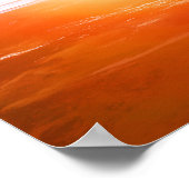 Funny Cat Astronaut Poster (Ecke)