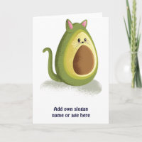 Funny Cat Avocado Niedlich Teen Graphic Trendy Ges