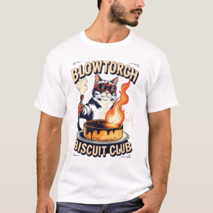 Funny Cat Bäckerei Biscuit Club T-Shirt