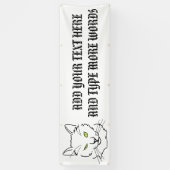 Funny Cat Banner (Vertikal)