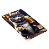Funny Cat Beer Kühlschrank Magnet (Rechte Seite)