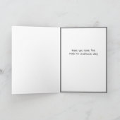 Funny Cat Birthday Card Karte (Innenseite)