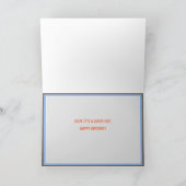 Funny Cat Birthday Card Karte (Innenseite)