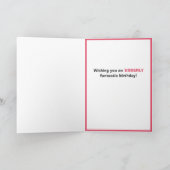 Funny Cat Birthday Karte (Innenseite)