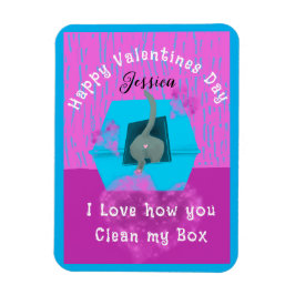 Funny Cat Box Valentine From Cat Magnet