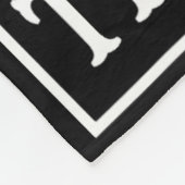 Funny Cat British Shorthair Wearing Karate Gi Blac Fleecedecke (Ecke)