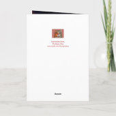 Funny Cat Brother Birthday Karte (Rückseite)