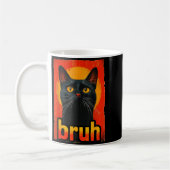 Funny Cat Bruh For Teens Boys Girls Men Women Meme Kaffeetasse (Links)