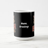 Funny Cat Bruh Meme Graphic Spaß Cat Lover Geschen Kaffeetasse (Mittel)