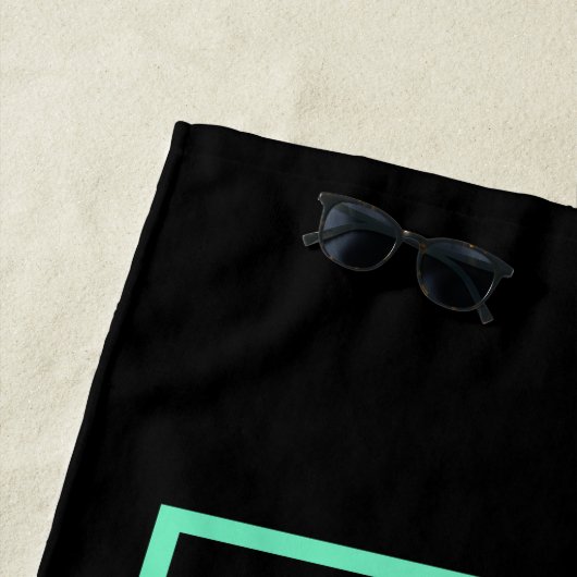 FUNNY CAT BUSY TUT NICHTS STRANDTUCH (Beispiel)