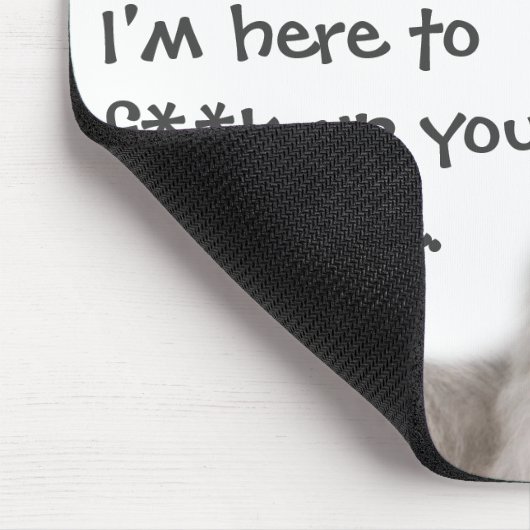 Funny Cat Capture Mess up Möbel Mousepad (Ecke)