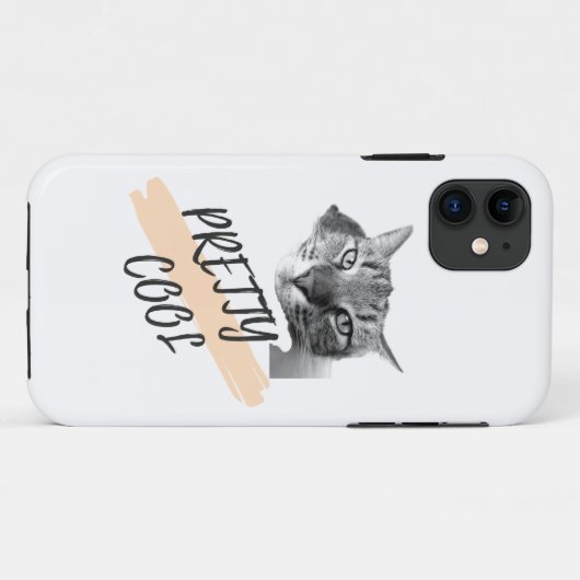 Funny cat Case-Mate Tough Apple iPhone 11 Fall Hülle (Rückseite (Horizontal))