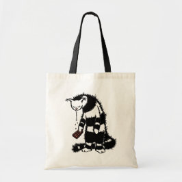 Funny Cat Chocolate Lover - Tinte Gezeichnet Drool Tragetasche