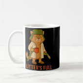 Funny Cat Christmas, Litter’s Full Cat Kaffeetasse (Links)