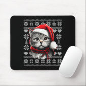 Funny Cat Christmas Shirts Men Women Cats Lover Ug Mousepad (Mit Mouse)