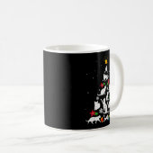 Funny Cat Christmas Tree For Men Women Kids Kaffeetasse (VorderseiteRechts)