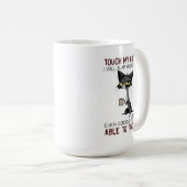 Funny Cat Coffee Tasse (VorderseiteRechts)