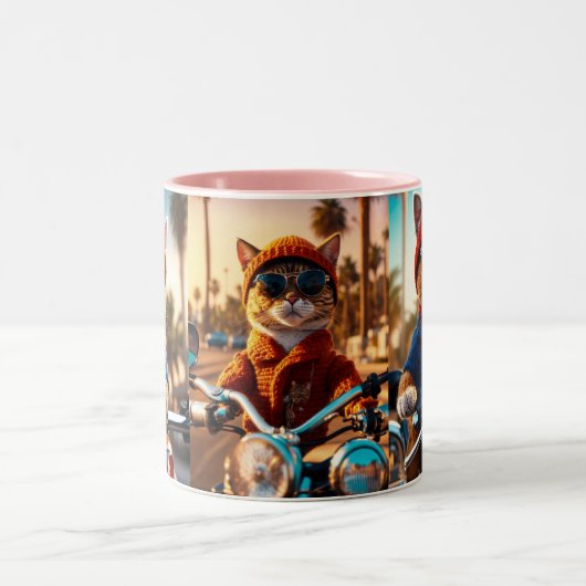 Funny Cat Coffee Tasse (Mittel)