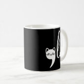 Funny Cat Comma La Kamala Harris Christmas Santa H Kaffeetasse (VorderseiteRechts)