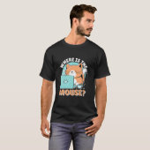 Funny Cat Computer Programmierer Software Engineer T-Shirt (Vorne ganz)