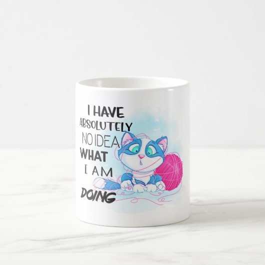 Funny Cat Cup Kaffeetasse (Mittel)