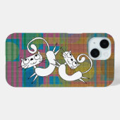 Funny Cat Dance iPhone Case (Rückseite (Horizontal))