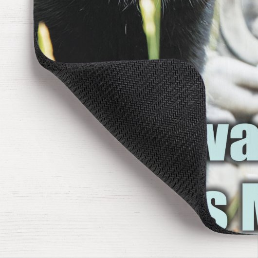 Funny Cat - Das war Zen, das ist Meow Mousepad (Ecke)