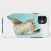 Funny Cat Design Case-Mate iPhone Hülle (Rückseite (Horizontal))