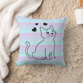 "Funny Cat Design" Drehkissen Kissen
