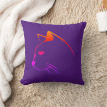 "Funny Cat Design" Drehkissen