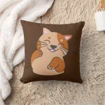 "Funny Cat Design" Drehkissen