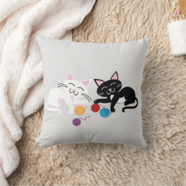 "Funny Cat Design" Drehkissen Kissen