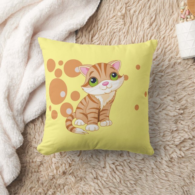 "Funny Cat Design" Drehkissen Kissen (Decke)