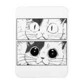 Funny Cat Design Magnet (Vertikal)
