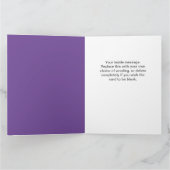 Funny Cat Design Viel Glück Wish mit einem Cat Pub Karte (Innenseite)