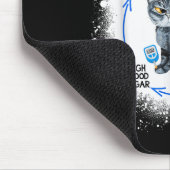 Funny Cat Diabetes Cycle Insulin Diabetes Awarenes Mousepad (Ecke)