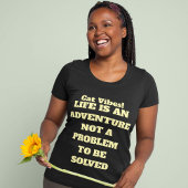 Funny Cat Einfach Modernes Zitat Personalisiert Sc T-Shirt