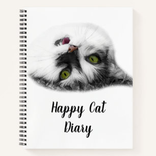 Funny Cat elegant Notizblock